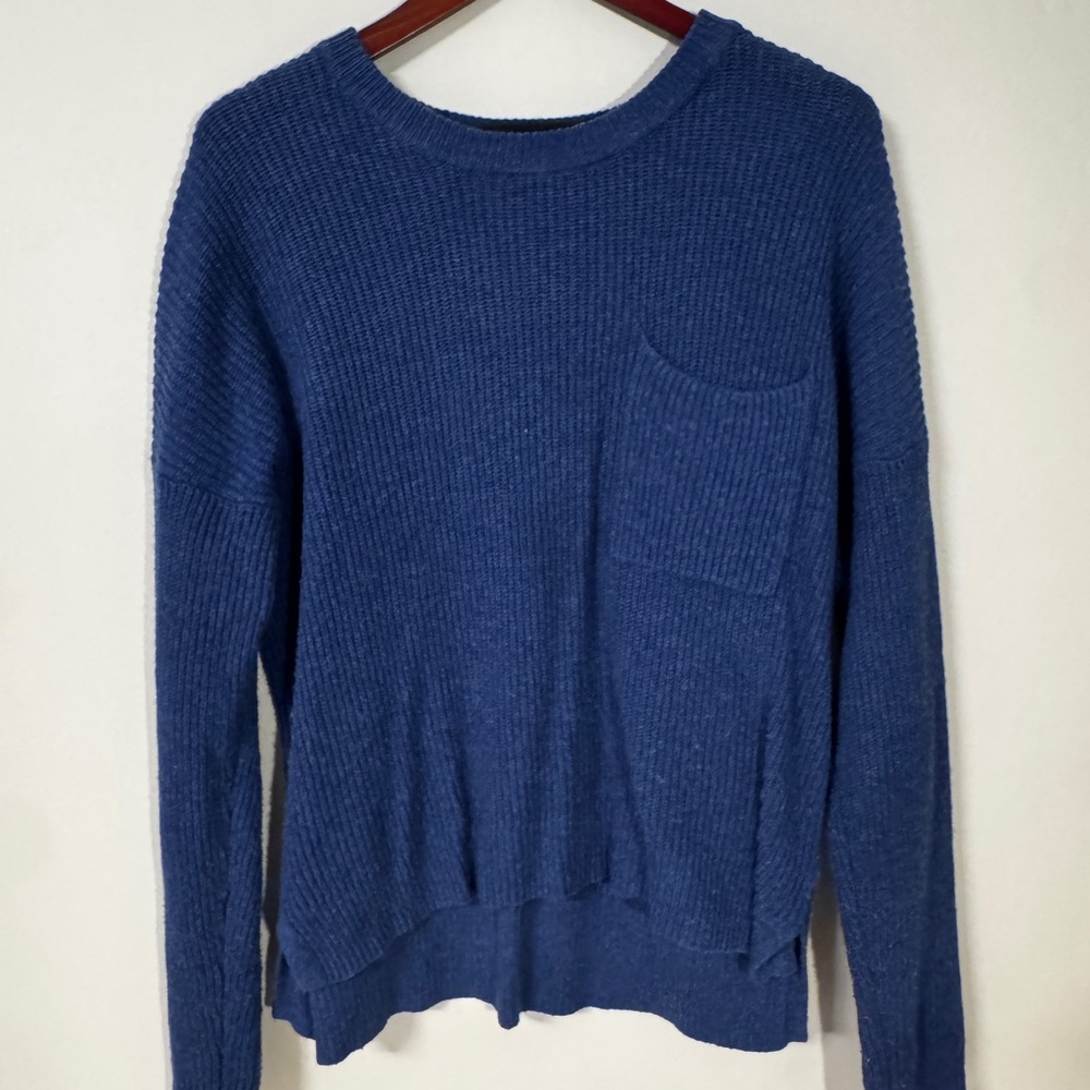 MADEWELL Classic Crewneck Pocket Sweater - Blue